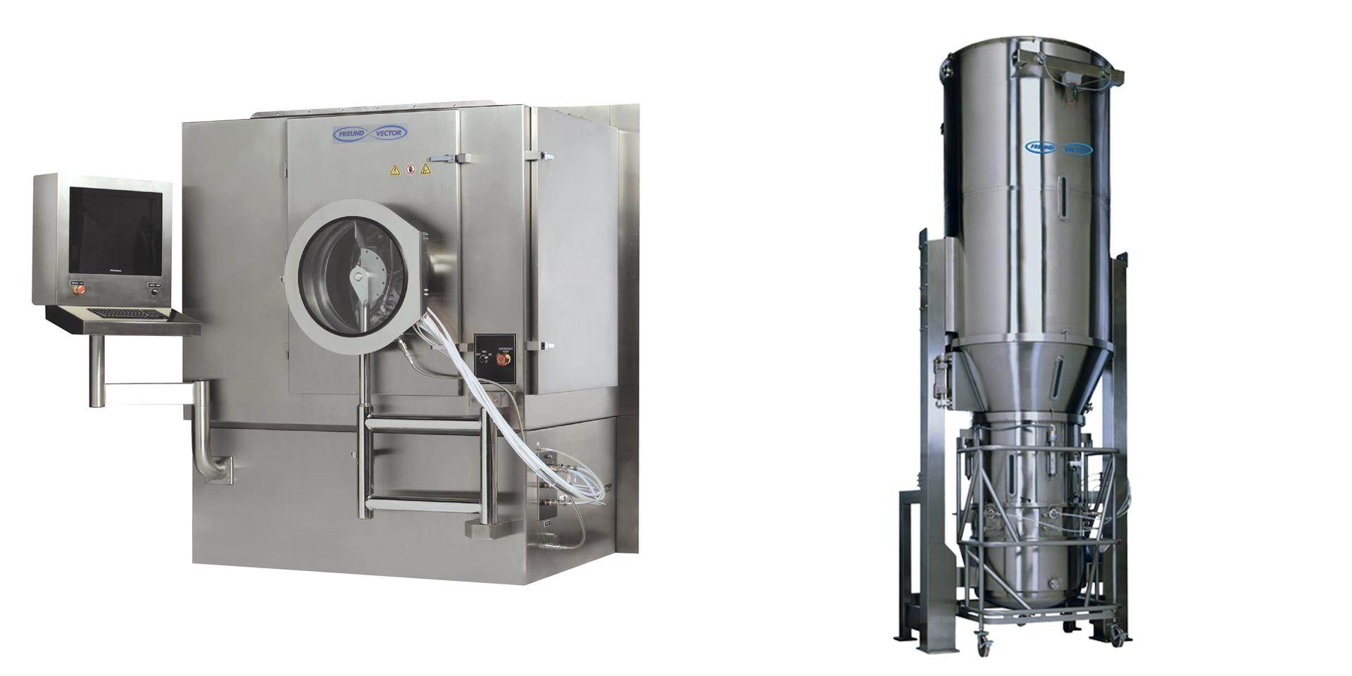 freund vector tablet coater